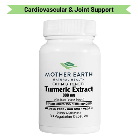 Mother Earth Natural Health - Turmeric Extract Capsules - 30ct