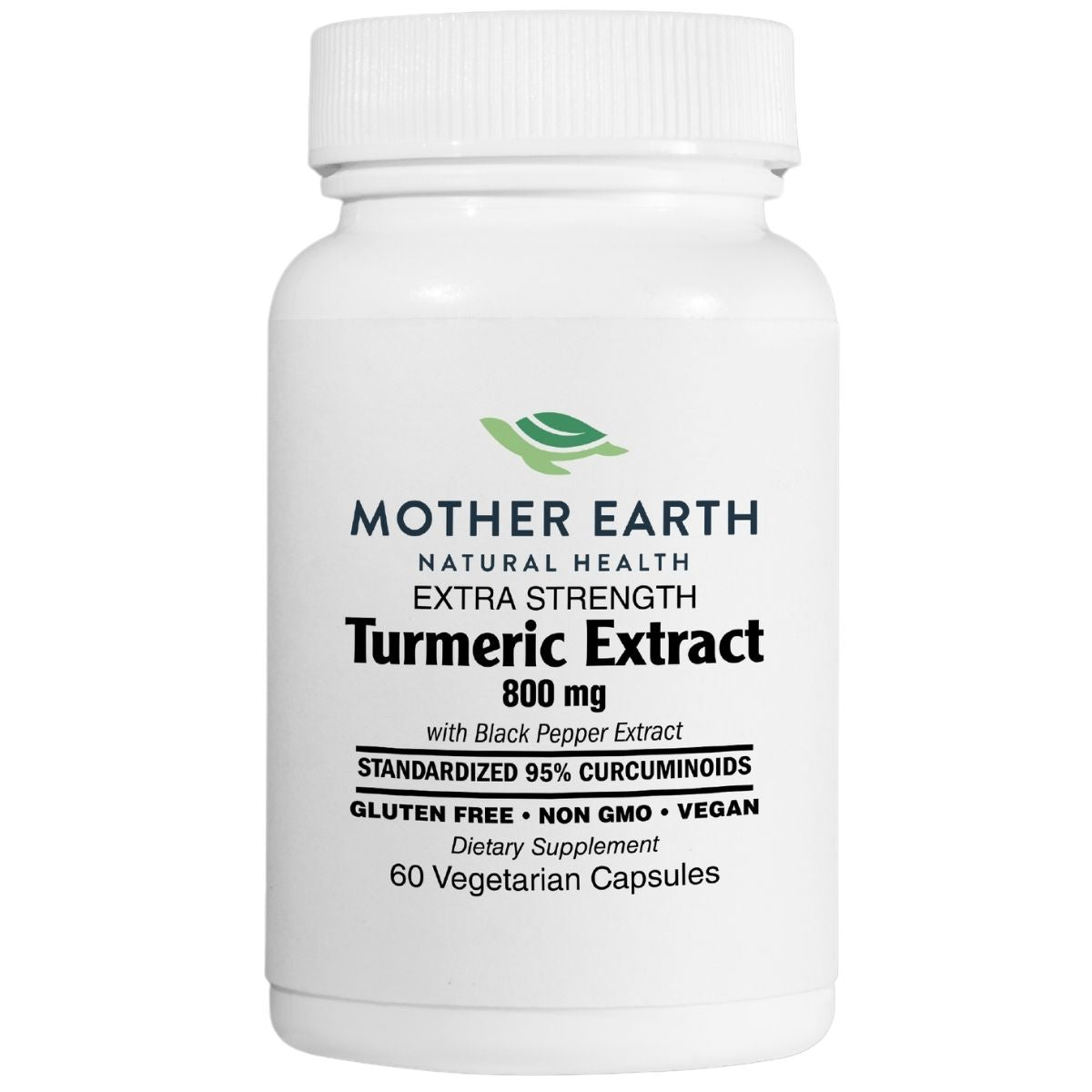 Mother Earth Natural Health - Turmeric Extract Capsules - 60ct