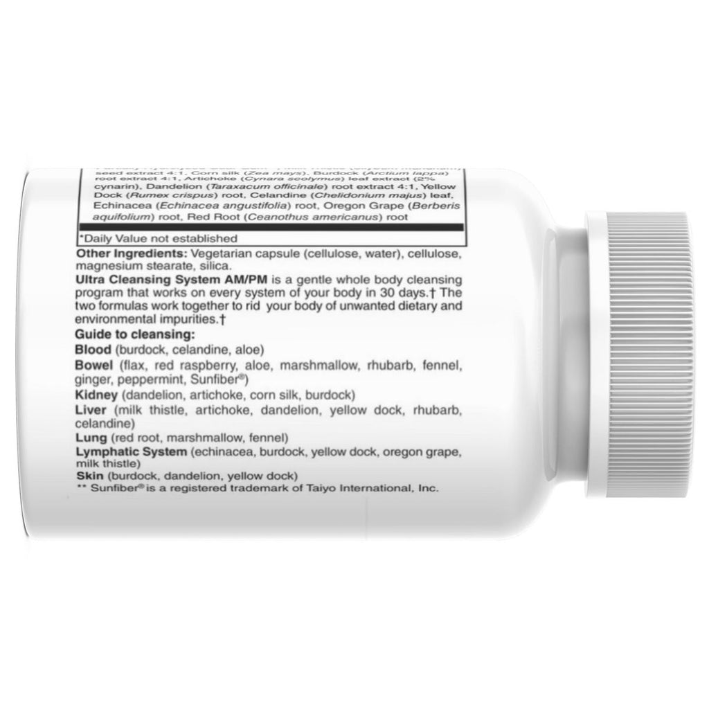 Mother Earth Supplements - Ultra Cleansing System AM/PM Kit