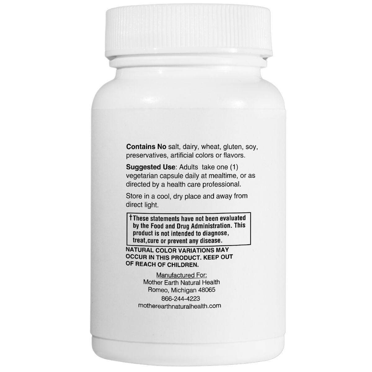 Mother Earth Supplements Vitamin K2 45mcg - Capsules