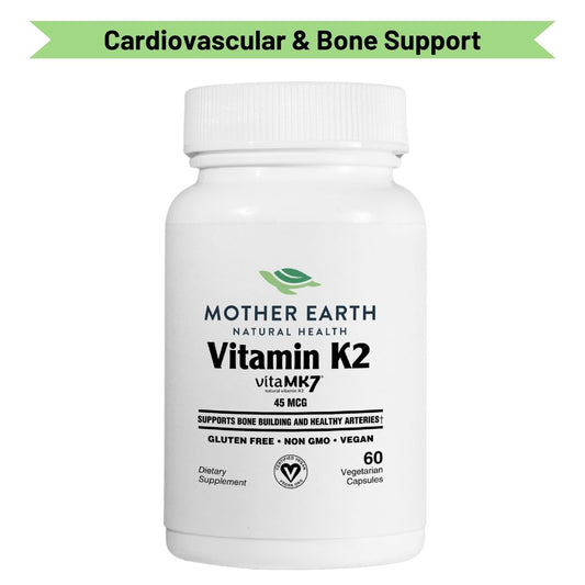 Mother Earth Natural Health - Vitamin K2 Capsules