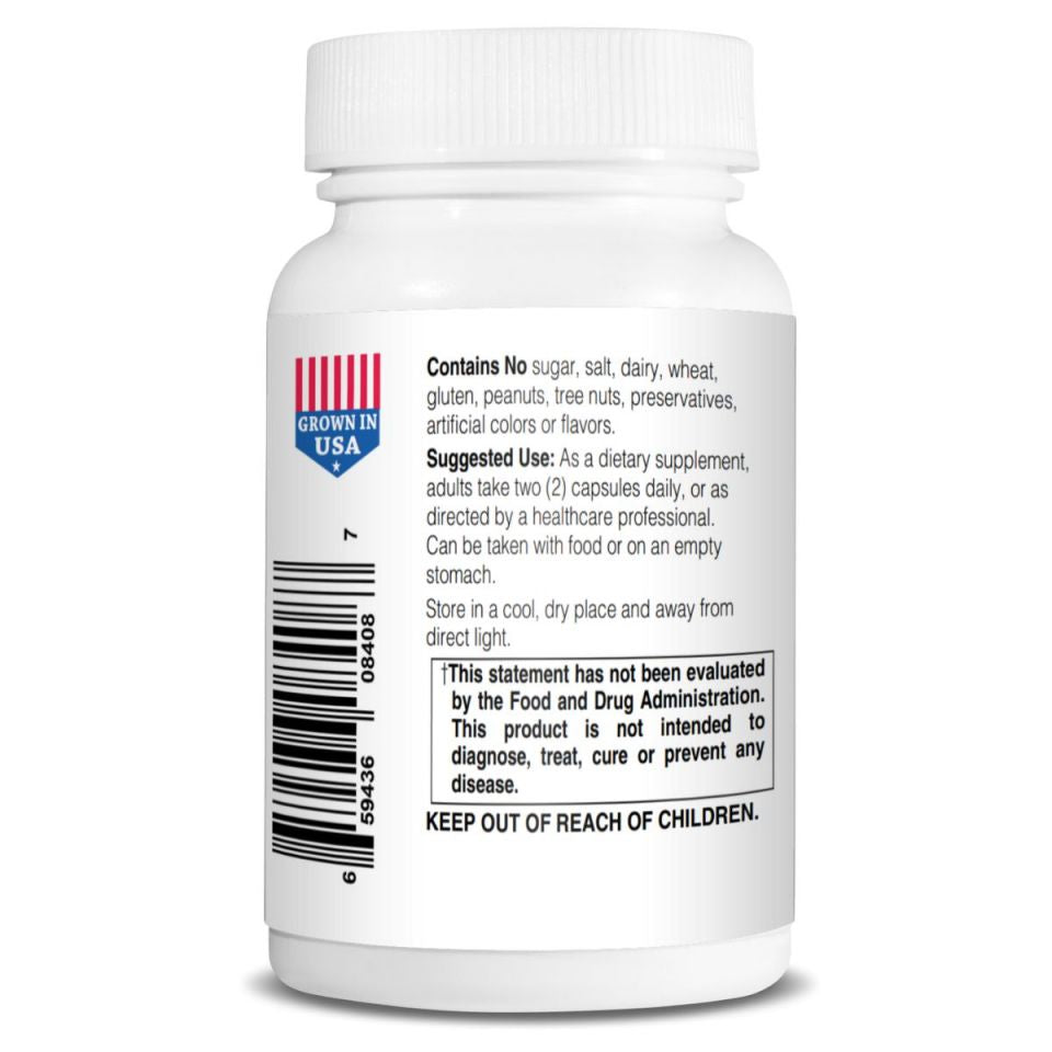 CruCare Functional Mushrooms - Organic Cordyceps Capsules