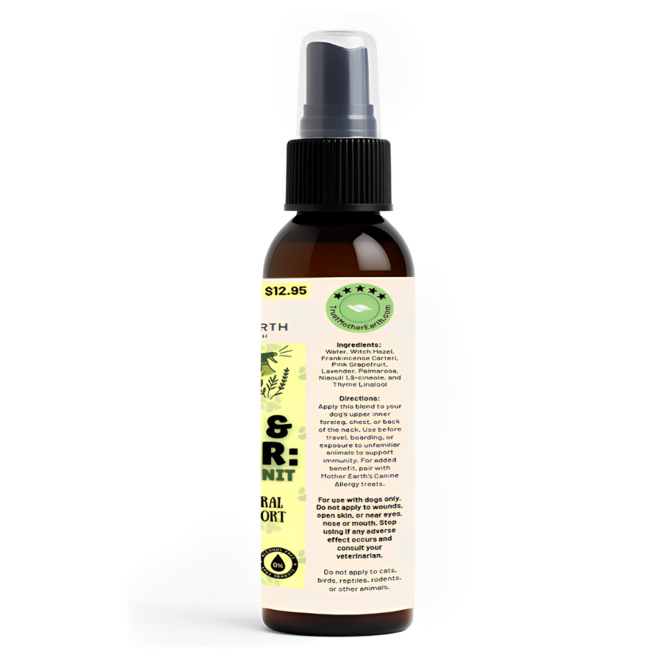 Mother Earth Pets Spray - Paw and Order: Immune Unit - 4oz