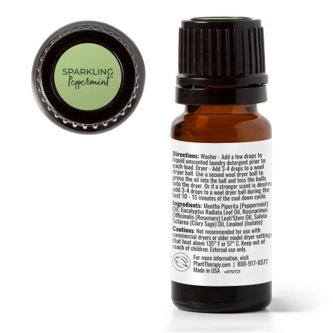 Plant Therapy Essential Oil Laundry Blend - Sparkling Peppermint