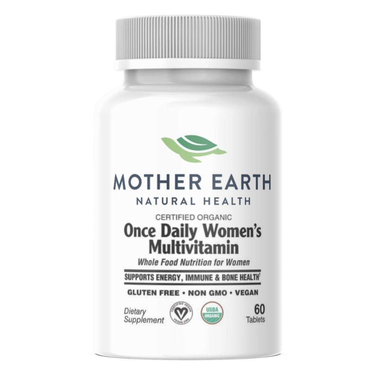 Mother Earth Supplements Organic Women’s Once Daily Multivitamin Tablets