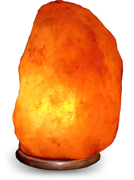 Himalayan Salt Lamp, Large Size, 12-15 pounds, Natural Cut, 