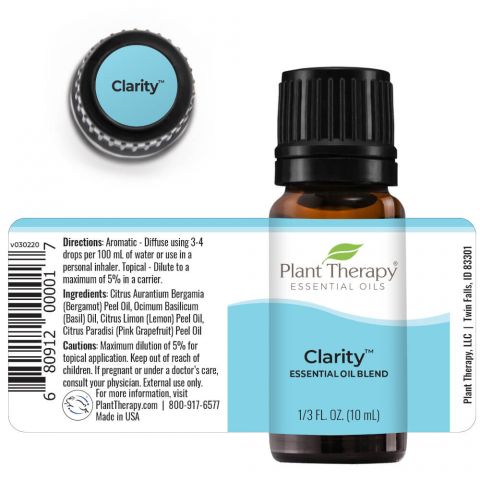 Plant Therapy Essential Oil - Clarity