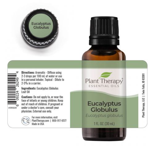 Plant Therapy Essential Oil - Eucalyptus Globulus - Organic